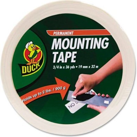 SHURTECH BRANDS Duck® Permanent Foam Mounting Tape, 3/4" x 36yds 1289275
